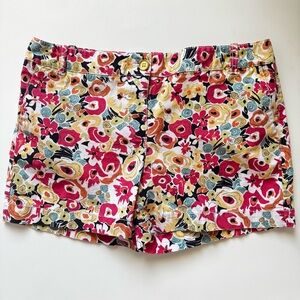 LOFT floral print shorts. Size: 8